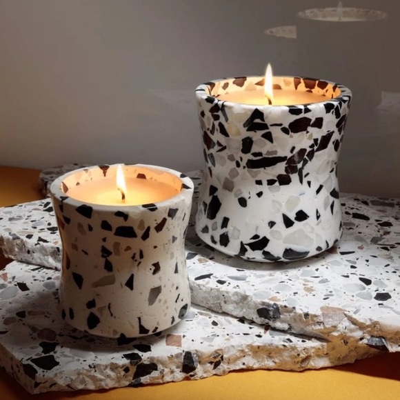Tom Dixon Other - 1x Tom Dixon materialism terrazzo candle concrete